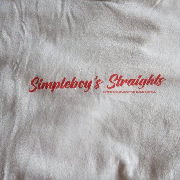 Simpleboy Straights Longsleeve - 2018 - White w/ Graphic - Sz M - Picture 5 of 12